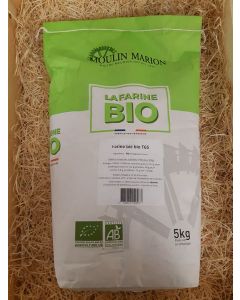 Farine de blé T65 5kg (1,88€/kg)
